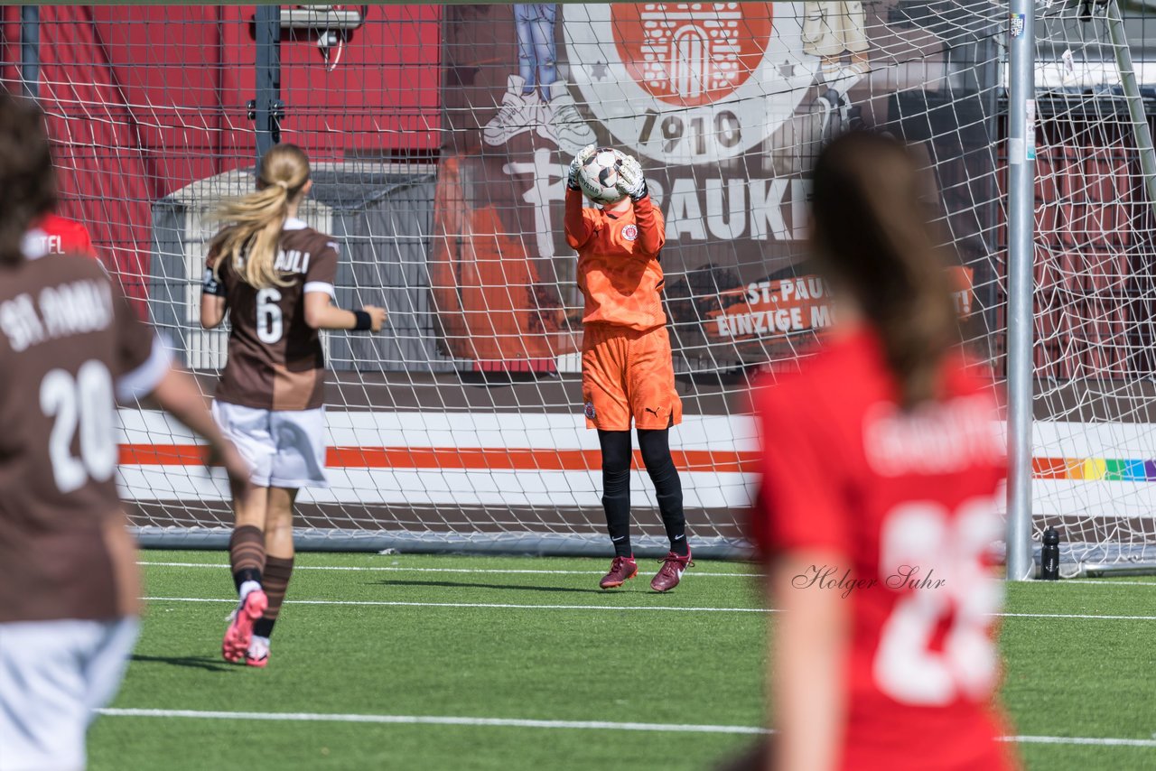 Bild 332 - wBJ FC St. Pauli - Eimsbuetteler TV : Ergebnis: 3:4